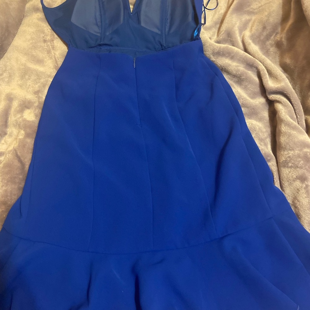 Blue dress
